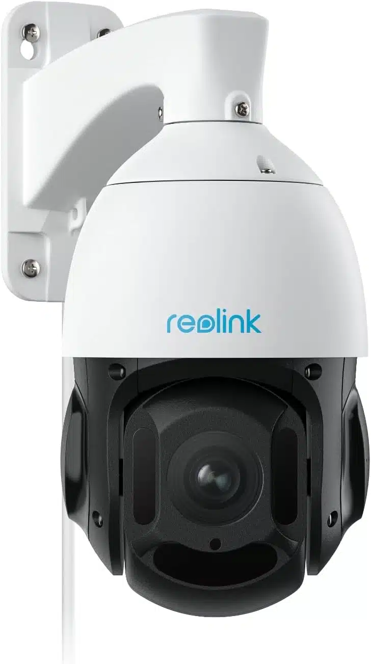 Reolink 4K PoE Outdoor Surveillance Camera with 16X Optical Zoom, 360° Pan 90° Tilt, Automatic Tracking, IR Night Vision, Intelligent Detection, Two-Way Audio, Time Lapse, RLC-823A 16X