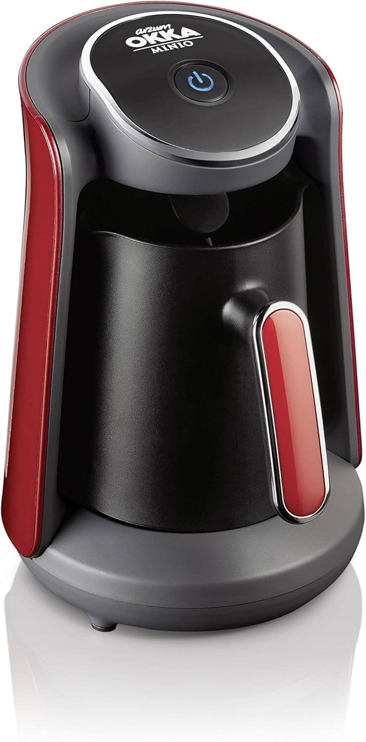 Arzum Okka Minio OK004-N coffee maker, 1-4 cups (300ml.), overflow protection system, washable coffee pot, acoustic warning system, 480W, award-winning design.