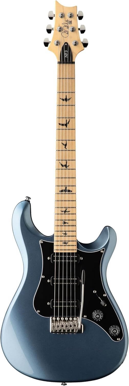 PRS SE NF3 Maple Ice Blue Metallic - Electric Guitar