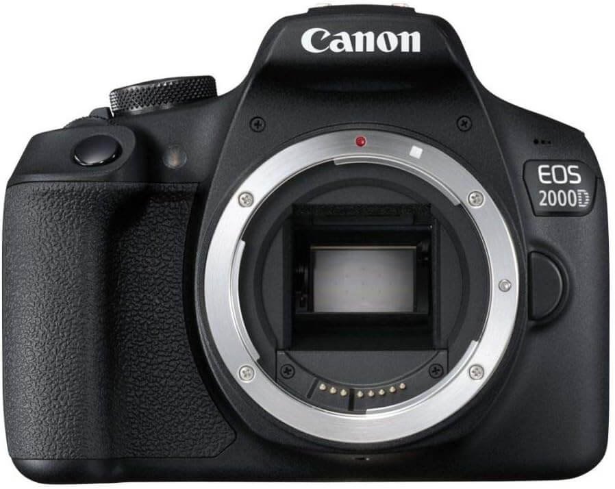 Canon EOS 2000D DSLR Camera Body - Black