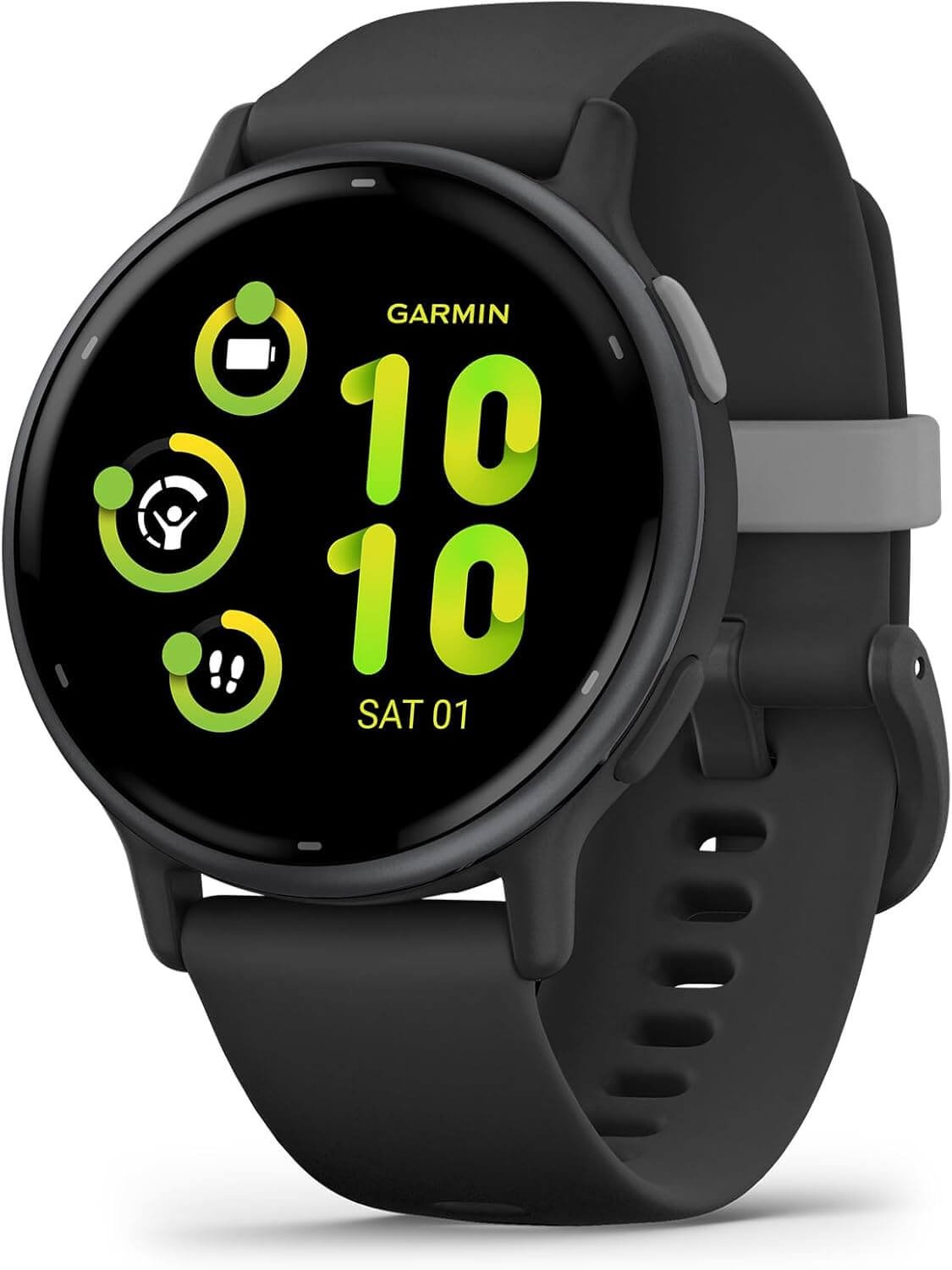  Garmin vívoactive 5, Health and Fitness GPS Smartwatch, AMOLED Display, Up to 11 Days of Battery