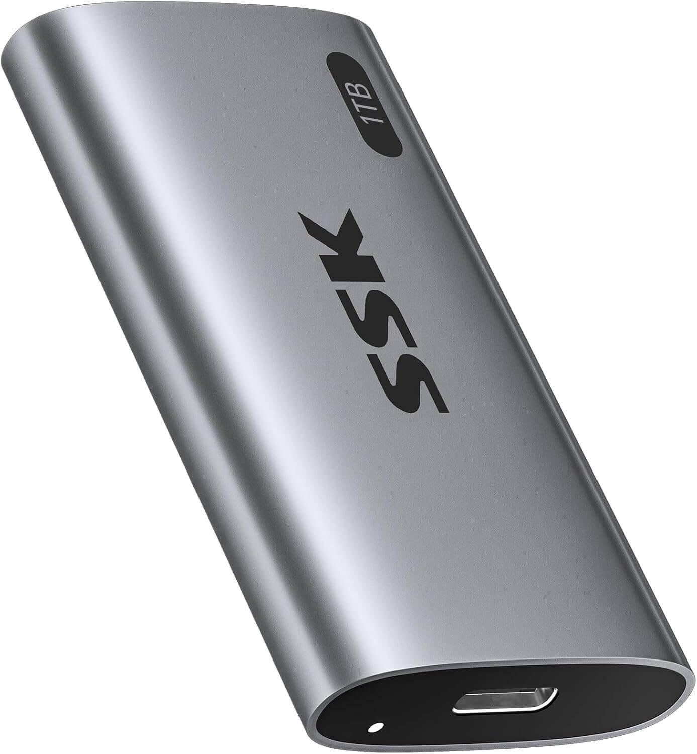 SSK 1TB SSD External Hard Drive, Portable SSD Up to 550MB/s Fast Solid State