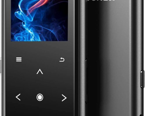 64GB MP3 Players, ZOOAOXO Music Player with Bluetooth 5.2, Built-in HD Speaker, FM Radio, Voice Recorder, Mini Design, Weigh 2.4 oz, HiFi Sound, Ideal for Sport, Earphones Included