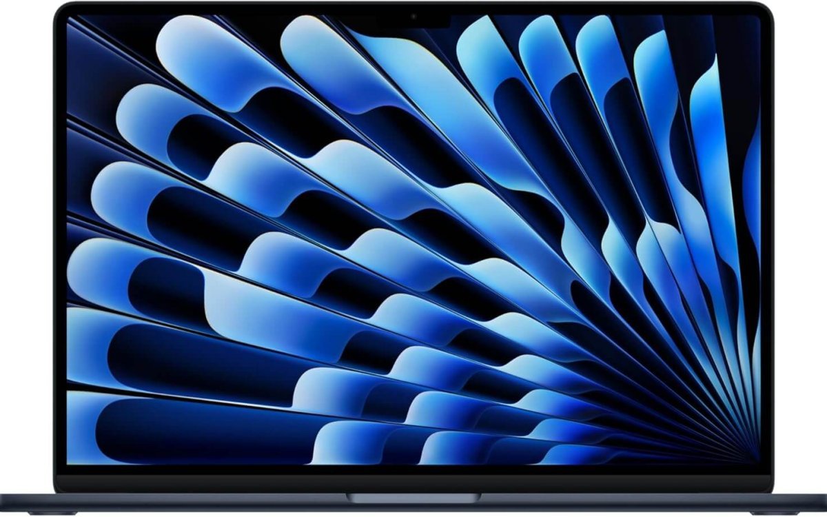 Apple 2025 MacBook Air 15-inch Laptop with M4 chip: Built for Apple Intelligence, 15.3-inch Liquid Retina Display, 16GB Unified Memory, 512GB SSD Storage, 12MP Center Stage Camera, Touch ID; Midnight