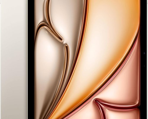 Apple iPad Air 11-inch with M3 chip Built for Apple Intelligence, Liquid Retina Display, 128GB, 12MP Front/Back Camera, Wi-Fi 6E, Touch ID, All-Day Battery Life 