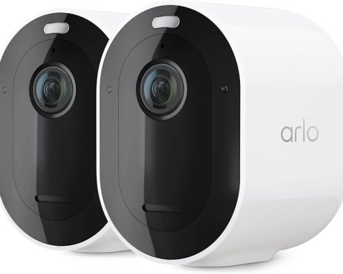 Arlo Pro 5S Spotlight Security Camera 2K HDR | Outdoor | Wireless | Dual-Band Wi-Fi Connects to Strongest Network|12X Zoom, 2-Way Audio, Color