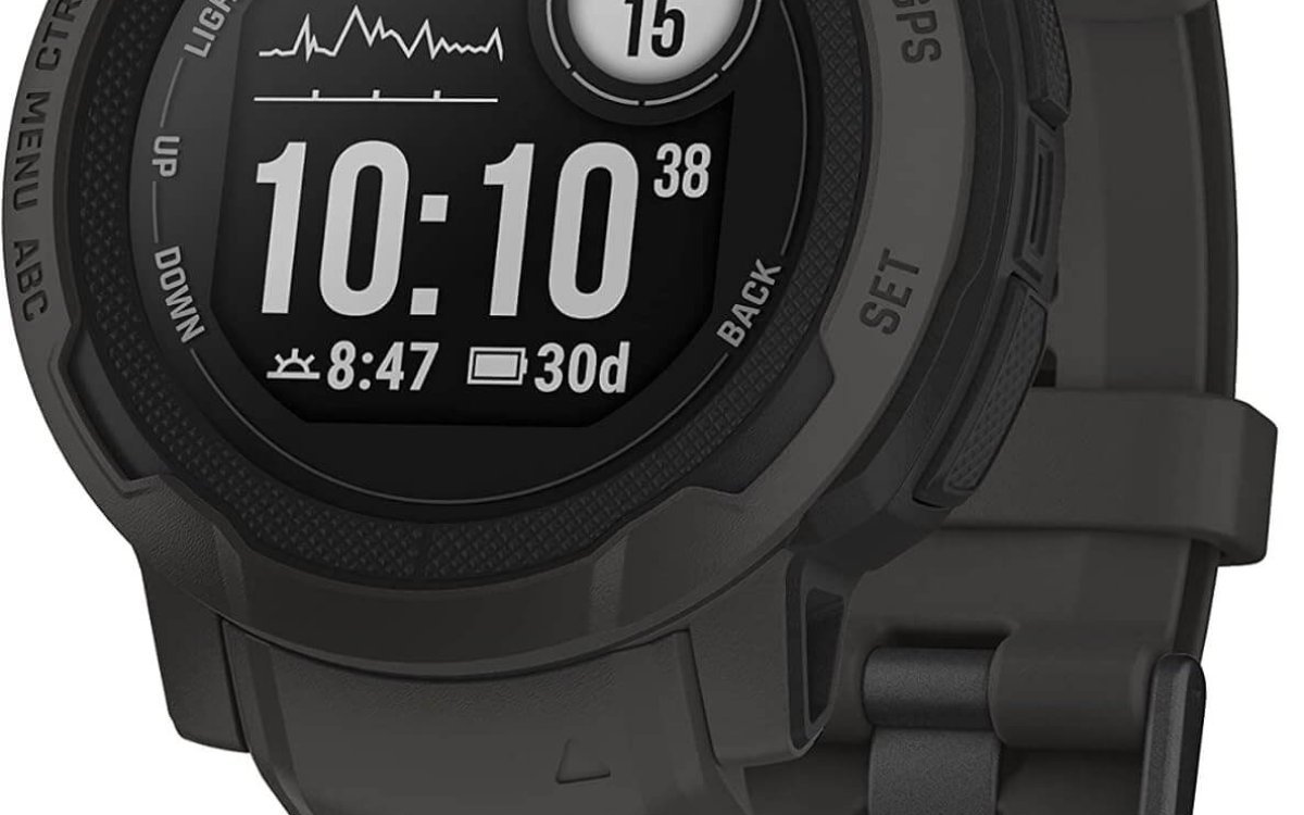 Garmin Instinct 2 Waterproof GPS Smart Watch with up to 28 Days Battery Life, Over 40 Sports Apps, Fitness Functions such as Training Status, Fitness Age or Sleep Analysis