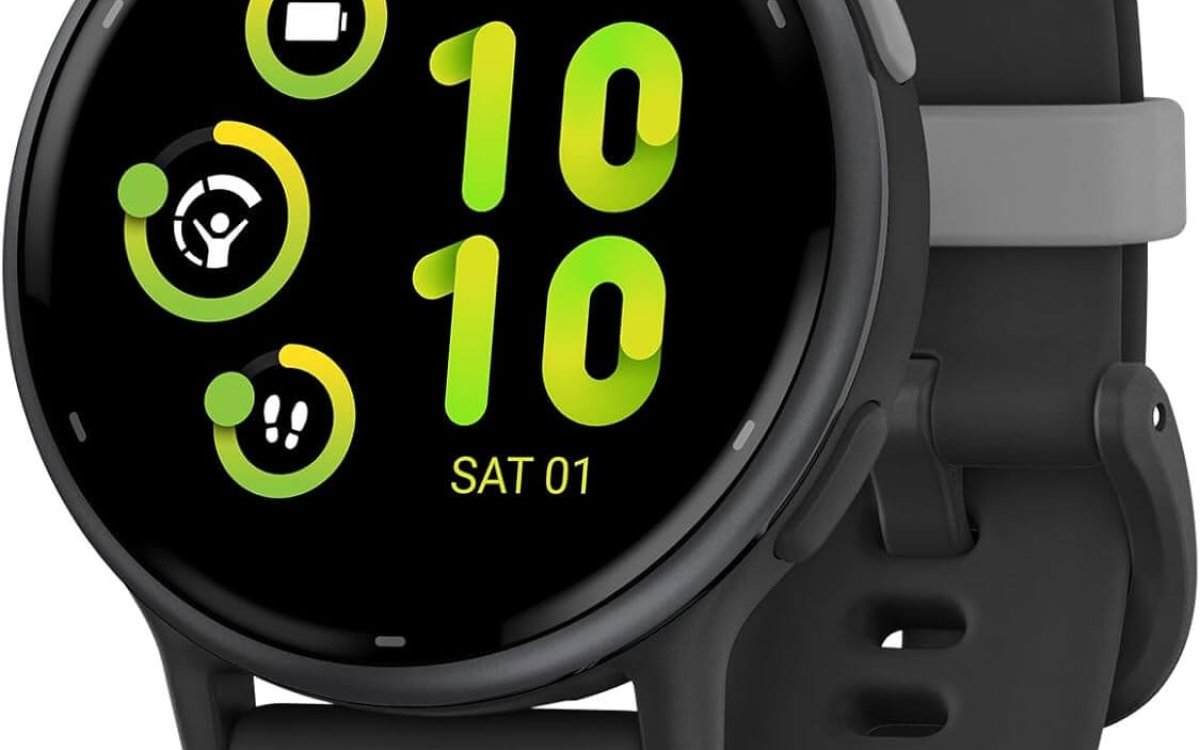  Garmin vívoactive 5, Health and Fitness GPS Smartwatch, AMOLED Display, Up to 11 Days of Battery