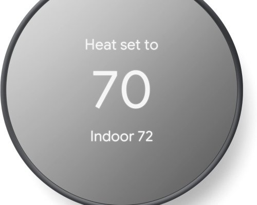 Google Nest Thermostat - Smart Thermostat for Home - Programmable Wifi Thermostat
