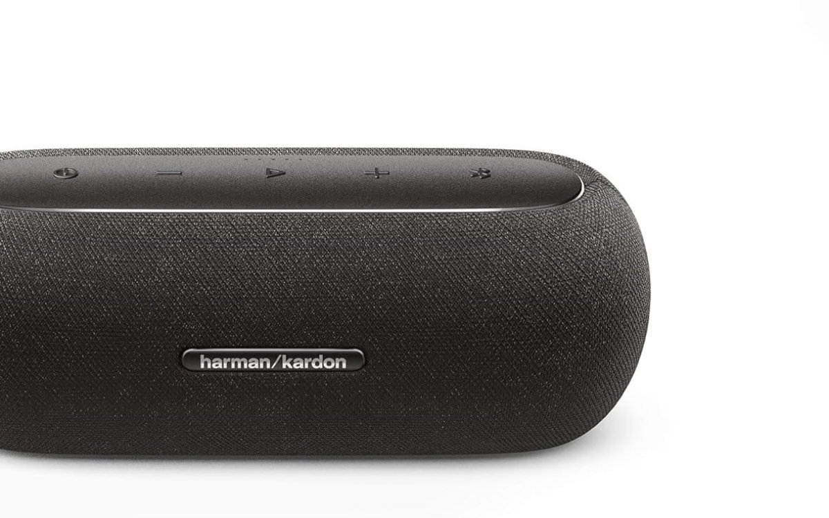 Harman Kardon Luna Portable Waterproof Bluetooth Speaker with 12-Hour Battery Life