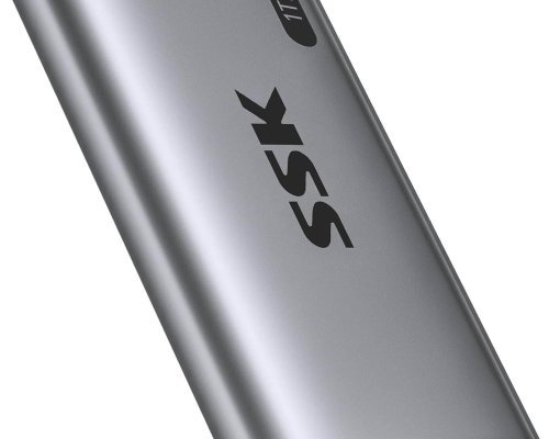 SSK 1TB SSD External Hard Drive, Portable SSD Up to 550MB/s Fast Solid State