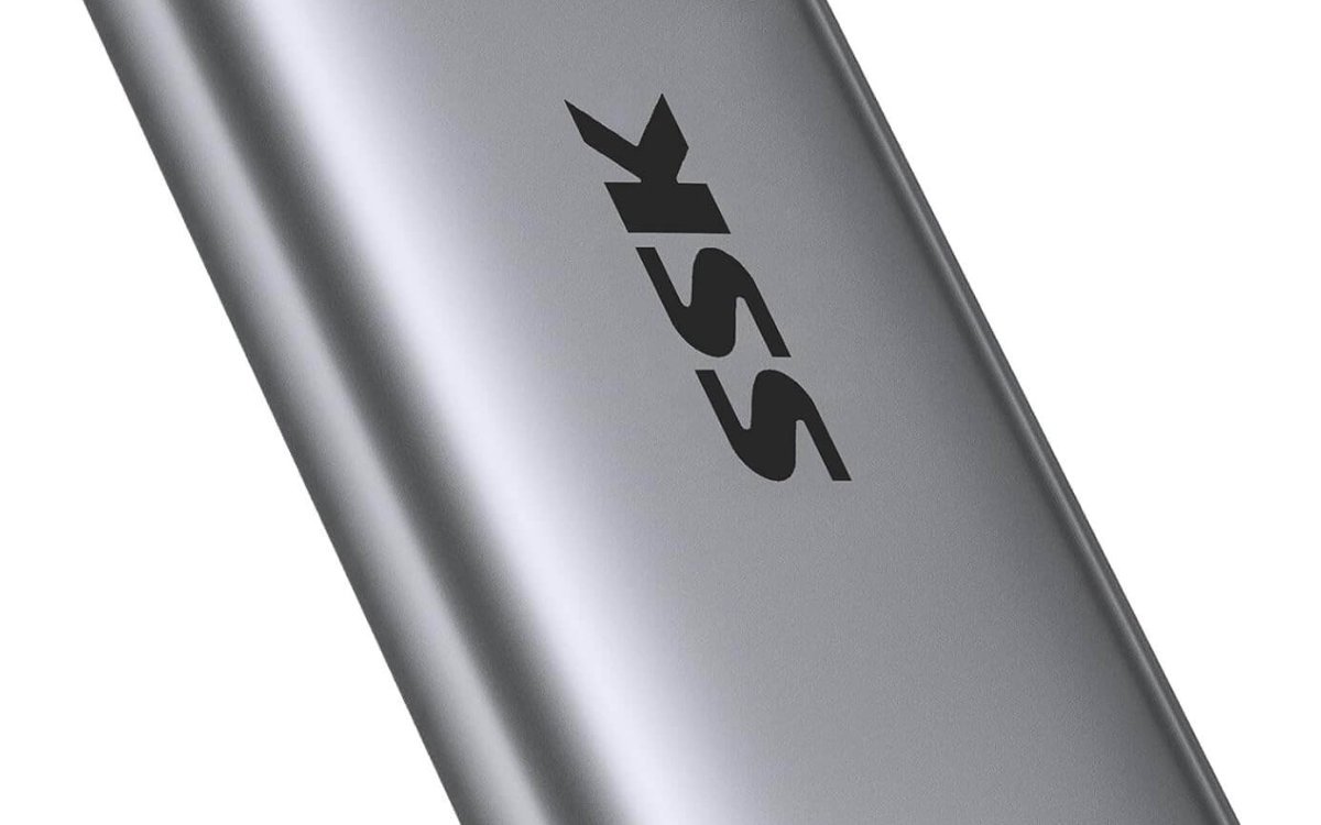 SSK 1TB SSD External Hard Drive, Portable SSD Up to 550MB/s Fast Solid State